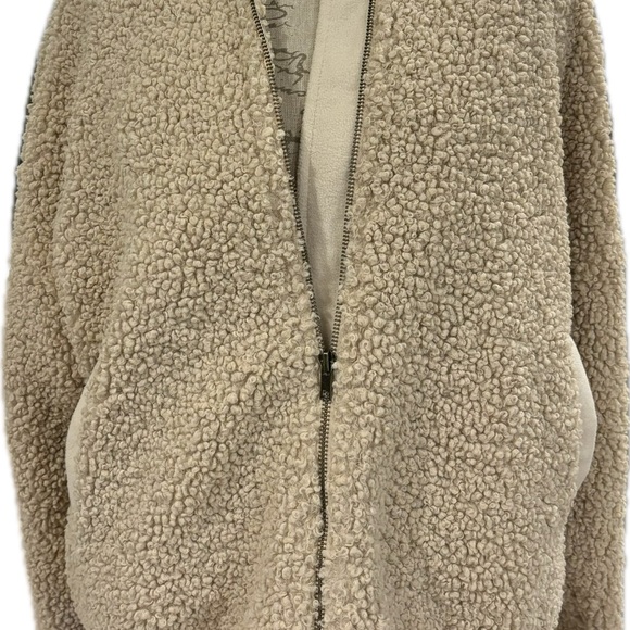 Talulah Teddy Sherpa Hooded Jacket Size L - Picture 1 of 6